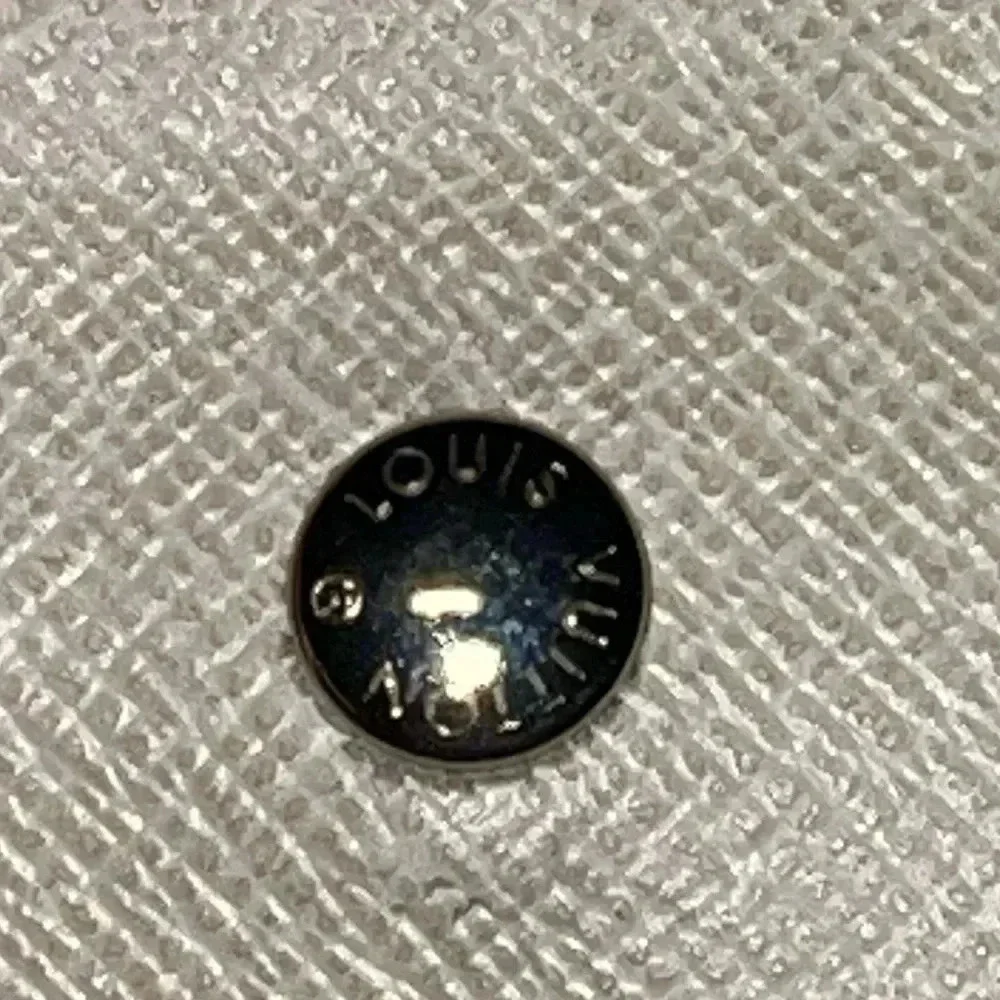Louis Vuitton White Epi Key Holder